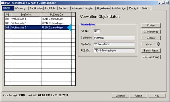 Letzter Datensatz