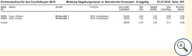 Liste Dividenden Mitglieder - Dividendenliste Betriebssitz-Finanzamt Vorjahre