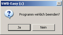 Programm beenden